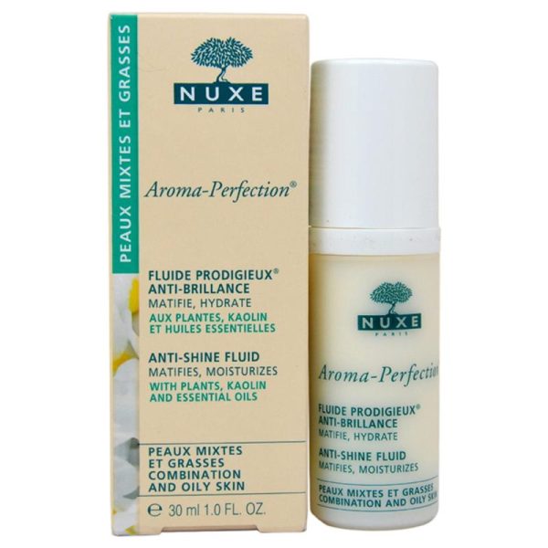 Aroma - Perfection Anti Shine Fluid by Nuxe for Unisex - 1 oz Fluid Supply