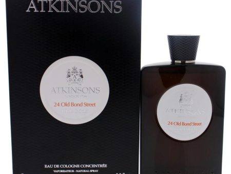 24 Old Bond Street Triple Extract by Atkinsons for Men - 3.3 oz EDC Spray For Cheap