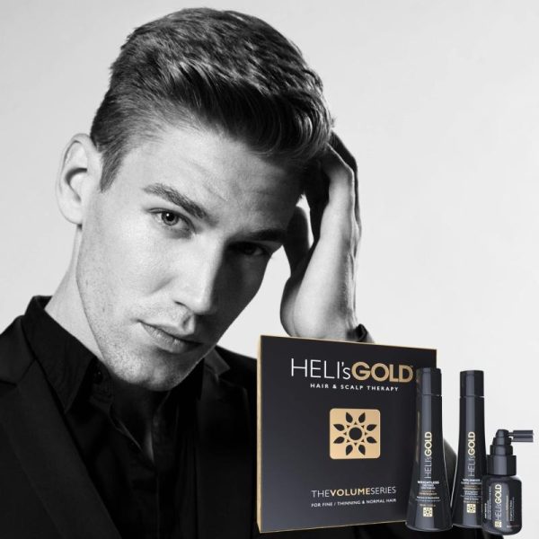 Volume Series Travel Kit by Helis Gold for Unisex - 3 Pc 3.3oz Weightless Conditioner, 3.3oz Volumize Shampoo, 1.7oz Antidote Scalp and Hair Revitalizer Sale