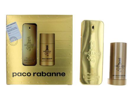 1 Million By Paco Rabanne, 2 Piece Gift Set For Men Online now