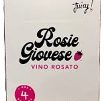 Giovese- Rosie Giovese Rose- Boxed Wine (3L 6) Discount